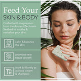 2pack - Reveka Skincare Magnesium Soap with Green Tea, Eucalyptus, Spearming & Jojoba Beads