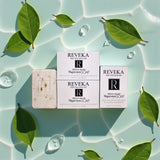 4pack - Reveka Skincare Magnesium Soap with Green Tea, Eucalyptus, Spearmint & Jojoba Beads